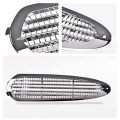 Chrome Hood Grille Freightliner M2 100 106 112 2002-2018 Mesh Vent Side