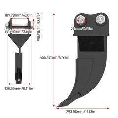 Attachment 200mm Narrow Trenching Bucket for Mini Excavator Digger Agriculture