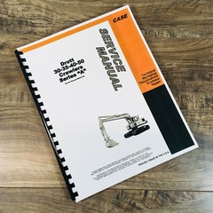 Case Drott 30 35 40 50 Series A Crawler Excavator Service Repair Shop Manual