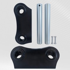 For CAT 302 Mini Excavator Bucket Attachment Ears + 2x 35mm Pins – Weld On Kit
