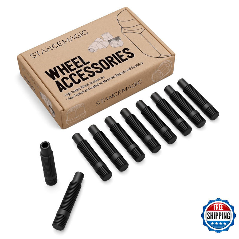 Stancemagic Wheel Stud Conversion Kit 14X1.5 To 12X1.5 62Mm Total Length 45Mm