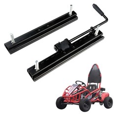 Flylin 2Pcs Seat Slide Rails, Universal Double Locking Slider with…