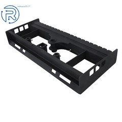 2500LBS Heavy-Duty Skid Steer Pallet Fork Frame W/Receiver Hitch & Spear Sleeves
