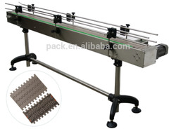 2M Belt Conveyor Electric Multi-use Plastic Chain for Bottles Conveyor