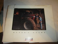 1996 Case CASE IH tractor combine farm equipment buyer’s guide catalog brochure