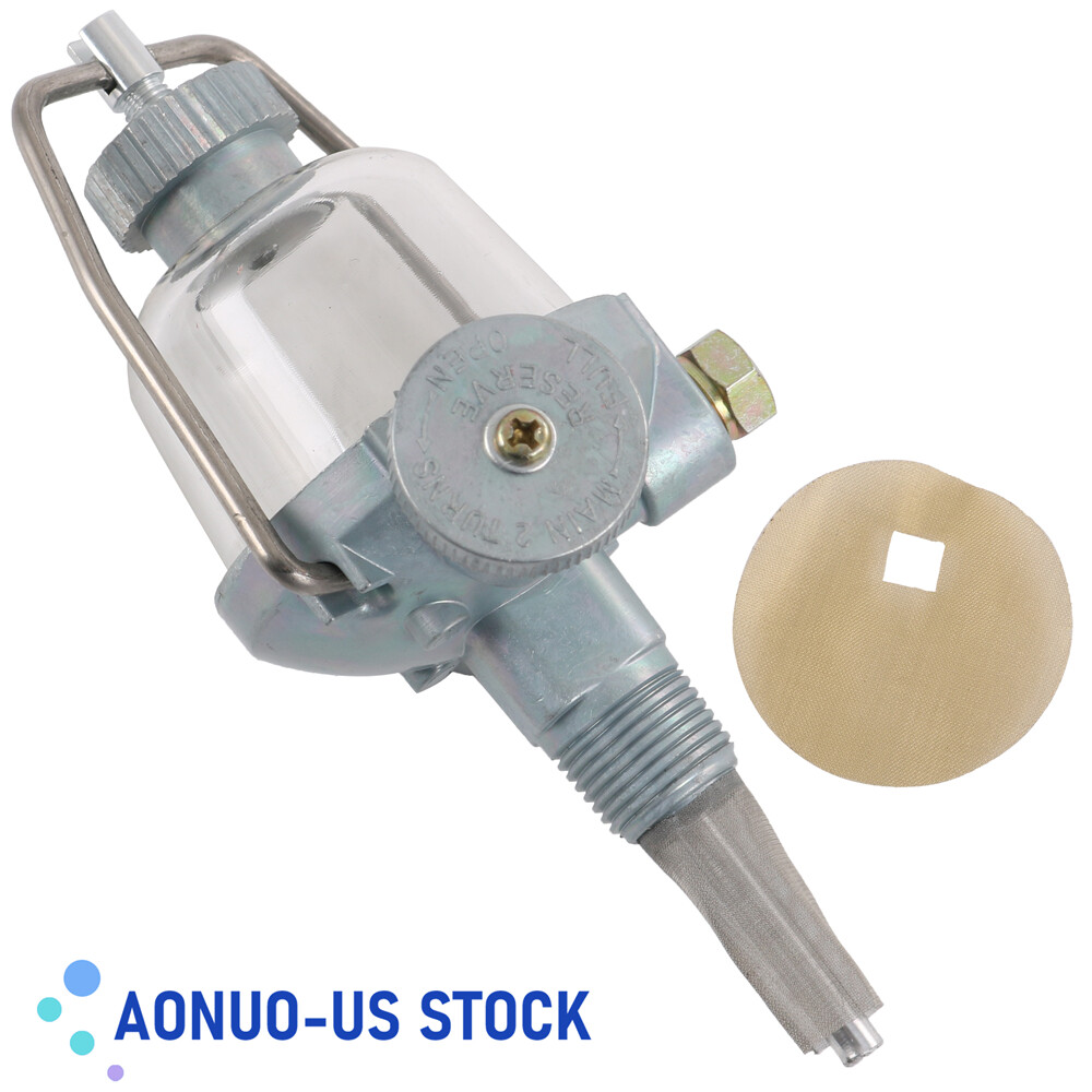 For Ford NAA Jubilee 2N 8N 9N 2N9155B NAA9155 Gas Fuel Sediment Bowl w/ Shut Off