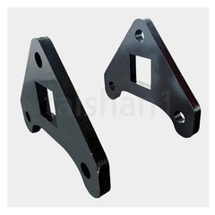 2Pcs Flange bracket For Chinese Mini Excavator Drive Motor Reinforcement Bracket
