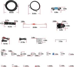 Third Function Valve Kit for Kubota MX4700 MX4800 MX5000 MX5100 MX5200 MX5800