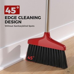 Indoor Outdoor Broom Heavy Duty Floor Sweeper for Kitchen Garage Patio, New, USA