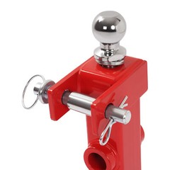 3 Pt Gooseneck Ball Hitch Adapter 2″ Receiver Trailer Drawbar For Cat1 tractors