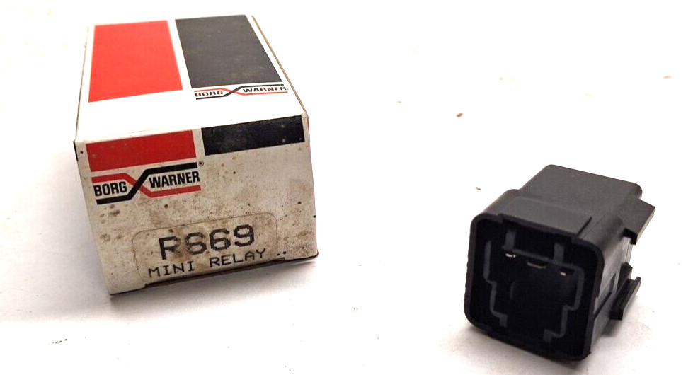 NOS BORG WARNER ENGINE CONTROL RELAY R669