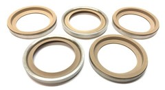 Marel 65mm O.D x 45mm I.D x 8mm Metal and Rubber Seal [Lot of 5] NOS