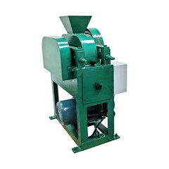 220V Double Roller Crusher Stone Ore Breaker Crushing Mill Machine Pulverizer