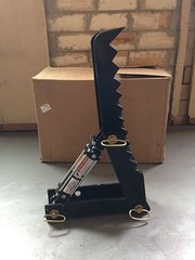 27″ Semi Hydraulic Linville Backhoe and excavator thumb AMERICAN MADE USA