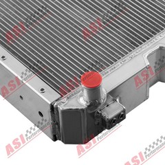 4Row 70mm Aluminum Radiator Fit Case IH Ford New Holland TK100A TN60DA S5172928