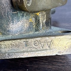 Vintage Antique Brass Tractor Carburetor Part Marked AAe 1 , 5lbs 4oz 7” L Rare!
