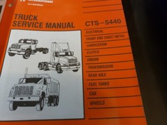 1993 1994 International TRUCK CTS 5440 2000 4000 8000 Service Shop Repair Manual