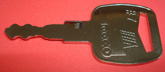 #7 Key for Several Models SKYTRACK, MAGNI, WACKER NEUSON, SKID STEER, EXCAVATOR