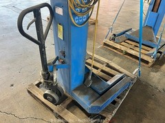 2009 Lot of (4) SEFAC PMZ Portable Heavy Duty Electrical Equipment Lift bidadoo