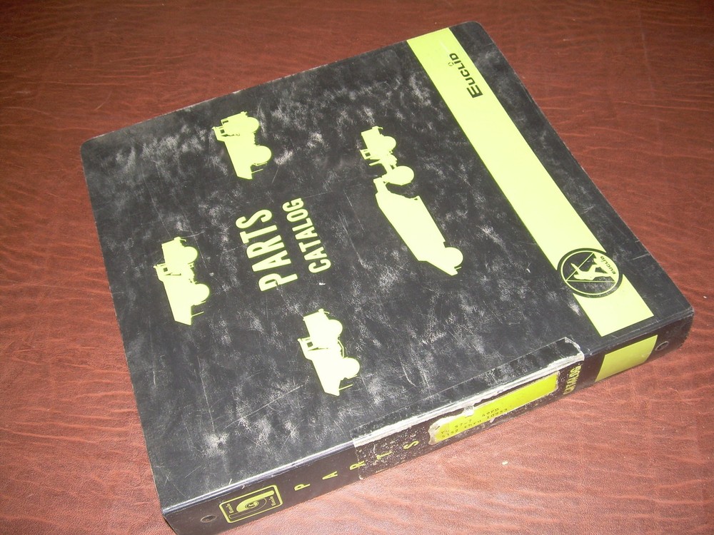 EUCLID 49FD SERIES GM DUMP TRUCK TRACTOR PARTS CATALOG BOOK MANUAL TEREX