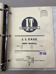 Lot Of 5 Dealer Shop Service Manuals Tractor JI Case 930 I&T 1270 730 430& More