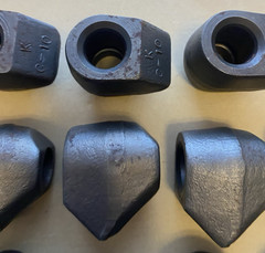 NEW KENNAMENTAL C-10 ROCK AUGER TOOTH POCKETS / MADE IN THE UNITED STATES
