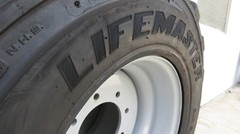 33×15.50-16.5 Solideal New Air Filled on 8 Hole Wheels, 331550165 TYRE, X 4