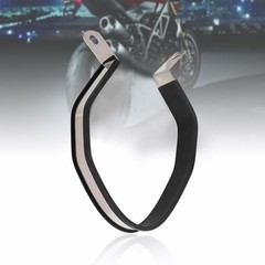 Motorcycle Exhaust Clamp, Hexagon Muffler Pipe Silencer Hanger Mount Bracket Sta