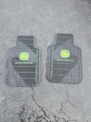 John Deere Floor Mats Plasticolor 2005 Nothing Runs Like A Deere Used