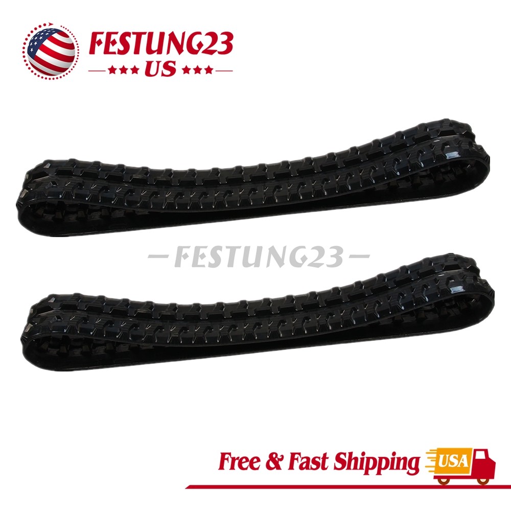 2 PCS For JCB 8008CTS Rubber Track – 180x72x35 – Cross Application Tread