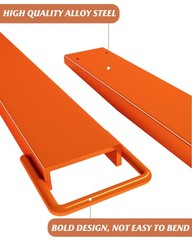 2pcs 96inch Heavy Duty Pallet Fork Extension Forklift Pallet Extensions Fork