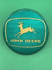 John Deere Green 4” Reflector
