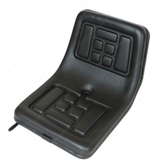 Low Back Lawn Mower Tractor Seat w/Slide Tracks For Husqvarna Cub Cadet MTD Toro
