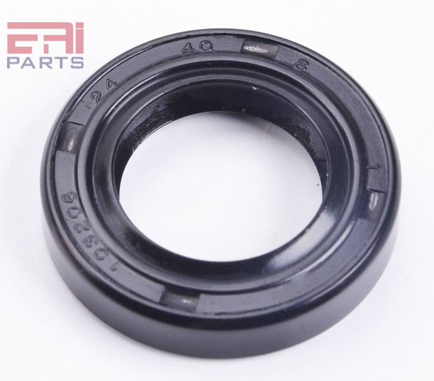 EAI Metric Oil Shaft Seal 24X40X8mm Dust Grease Seal TC Double Lip w/ Spring