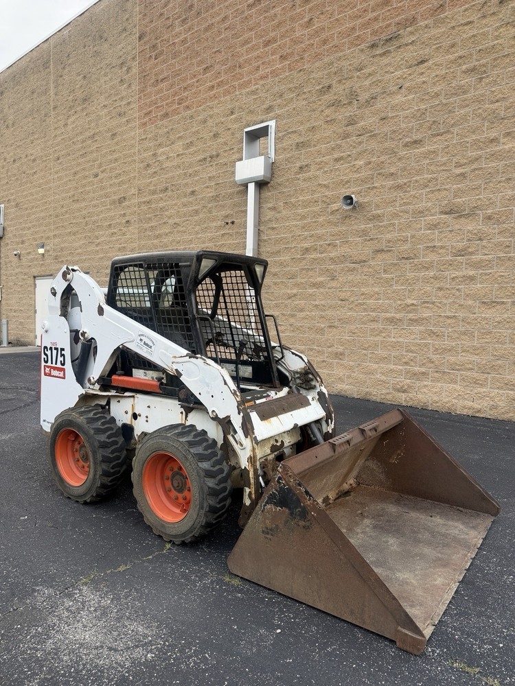 2009 Bobcat S175 Skid Loader Skid Steer Kubota Diesel Low Hours 1665 Hrs