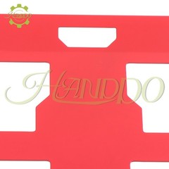 2PCS Mounting Plate 100 Lbs with Powder Coat, for Tool Storage Full Plate Red