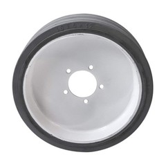 4PK Scissor Lift Tire For Skyjack 125786 16X5X12 Grey Non-Marking