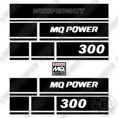 MQ Power 300 Decal Kit Generator- Aftermarket Kit