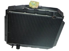 RADIATOR WITH CAP FITS YANMAR TRACTOR MODELS: YM2500,YM2610,YM2610D 121250-44500