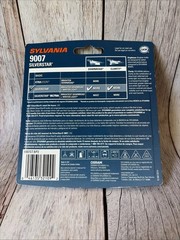 SYLVANIA 9007 SilverStar High Performance Halogen Headlight Set 2 Bulbs (NEW)