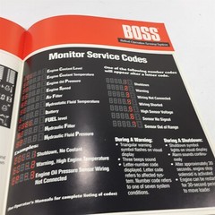 Genuine Original 1991 Bobcat BOSS Display For 50 Series Loader Brochure B-1652