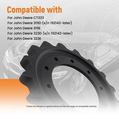10 Hole Drive Sprocket for John Deere Skid Steer 319D-333G T254141 Black