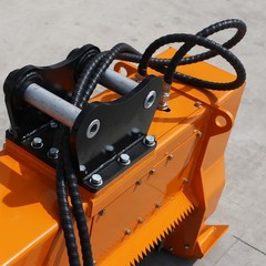 Brush Cutter For 3.5 Ton Mini Excavator Flail Mower Attachment Free Shipping