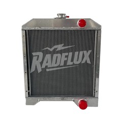 OEM#301877A2 Radiator Fit Case 1840 1845C Diesel Motor Skid Steer Loaders 2 Row