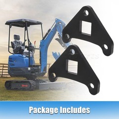 2PCS Final Drive Reinforcement Bracket Kit For Chinese Mini Excavator Heavy Duty