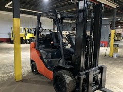 2020 Toyota 8000 LB Forklift With Side Shift and 2 Stage Mast