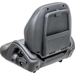 Fits Komatsu Forklift Seat – Fits Various Models – Black Vinyl