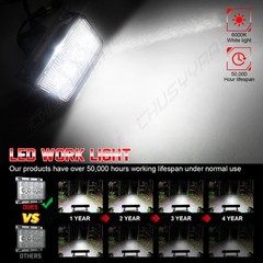 60W LED Work Light 6×4 Headlight For Deere Tractor 5083EN, 5085M, 5090E