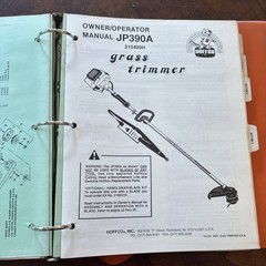 Vintage Hoffco dealer service binder manual. Many models included!
