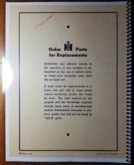 IH International Danco McCormick C-2 Rotary Cutter Mower Parts Catalog Manual 64